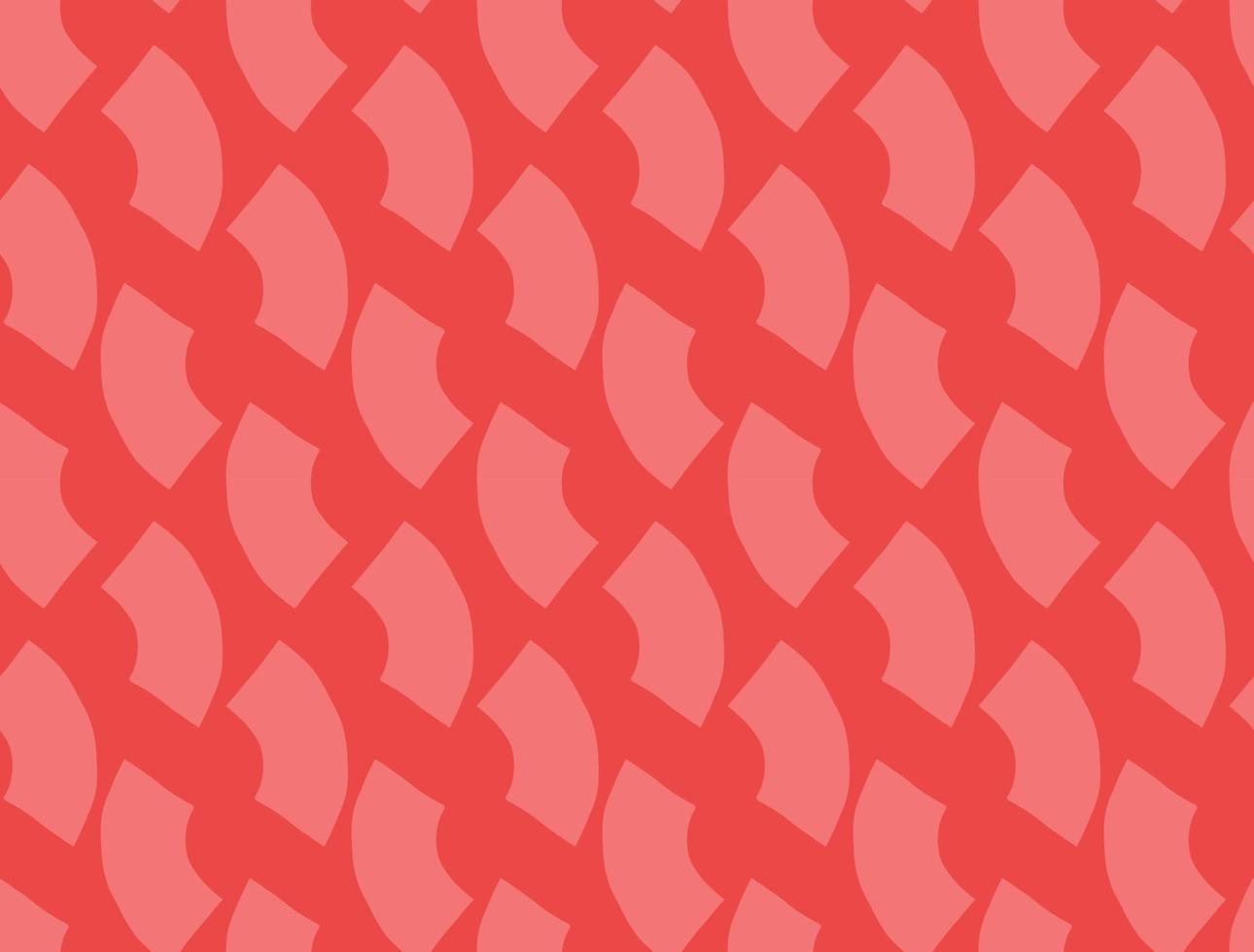 Vector texture background, seamless pattern. Hand drawn, red colors.