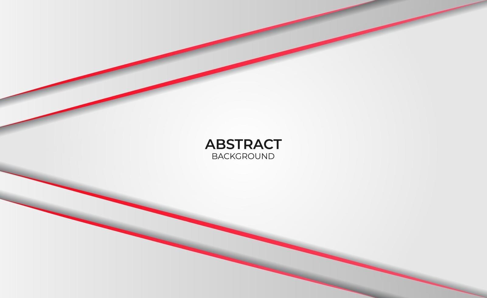 Abstract Red And White Background Design vector