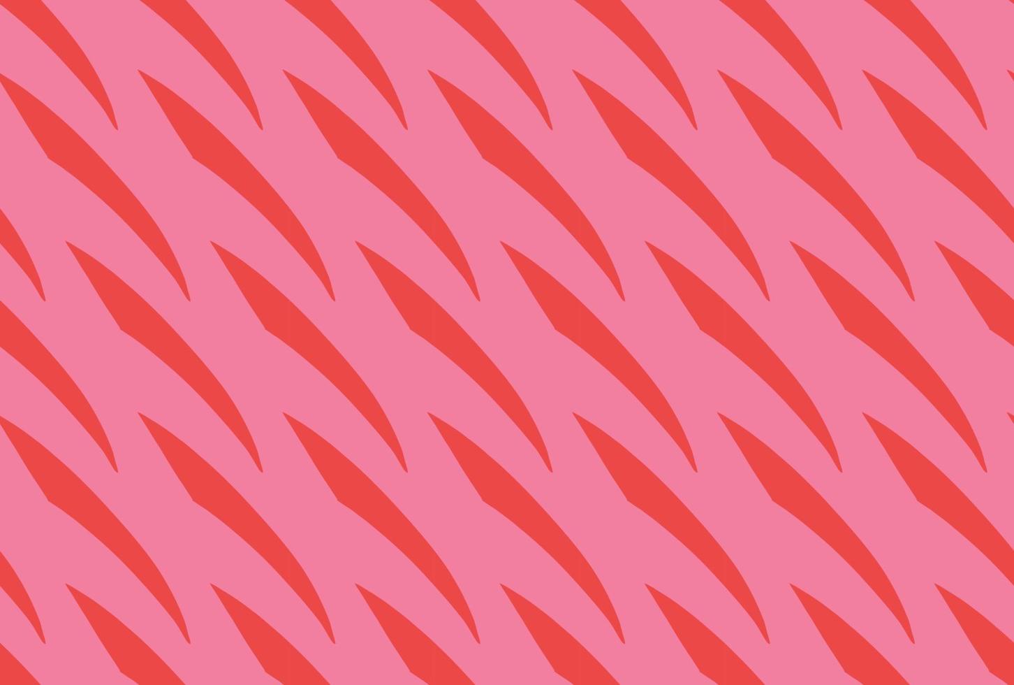 Vector texture background, seamless pattern. Hand drawn, pink, red colors.