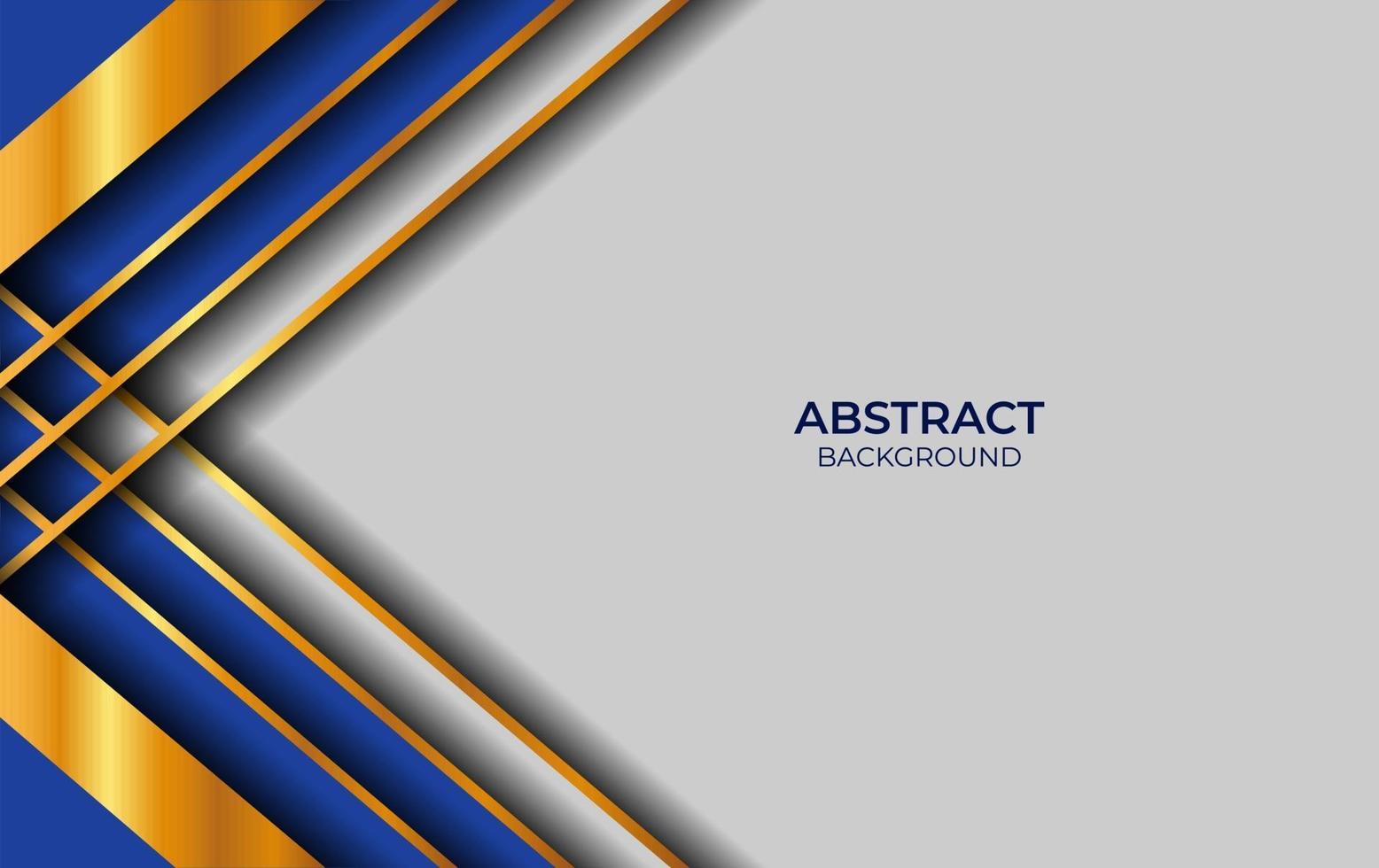 Design Luxury Blue And Gold Background vector