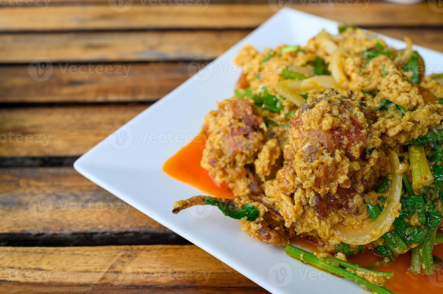 Soft shell crab dish photo
