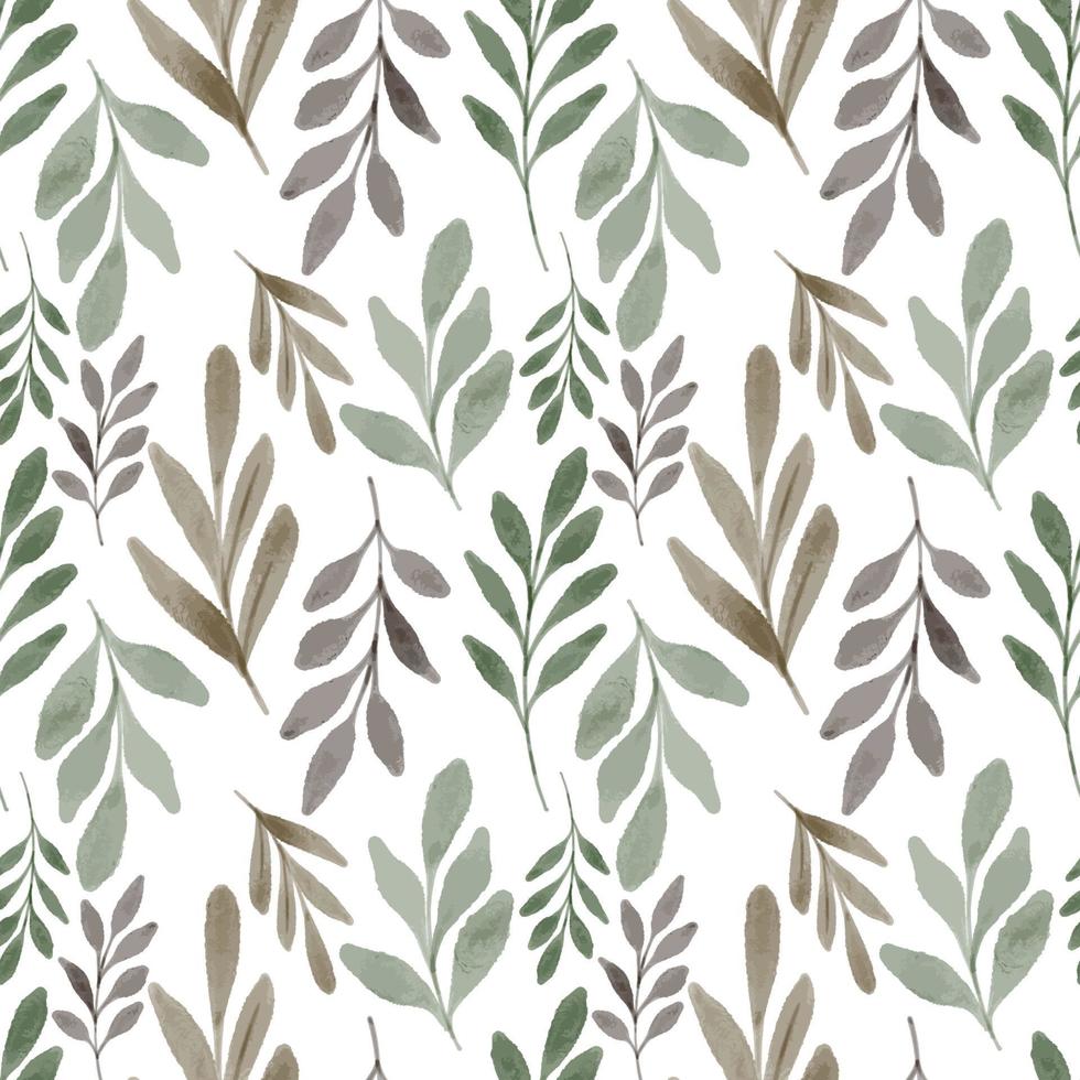 seamless pattern watercolor greenery foliage 2078386 Vector Art at Vecteezy