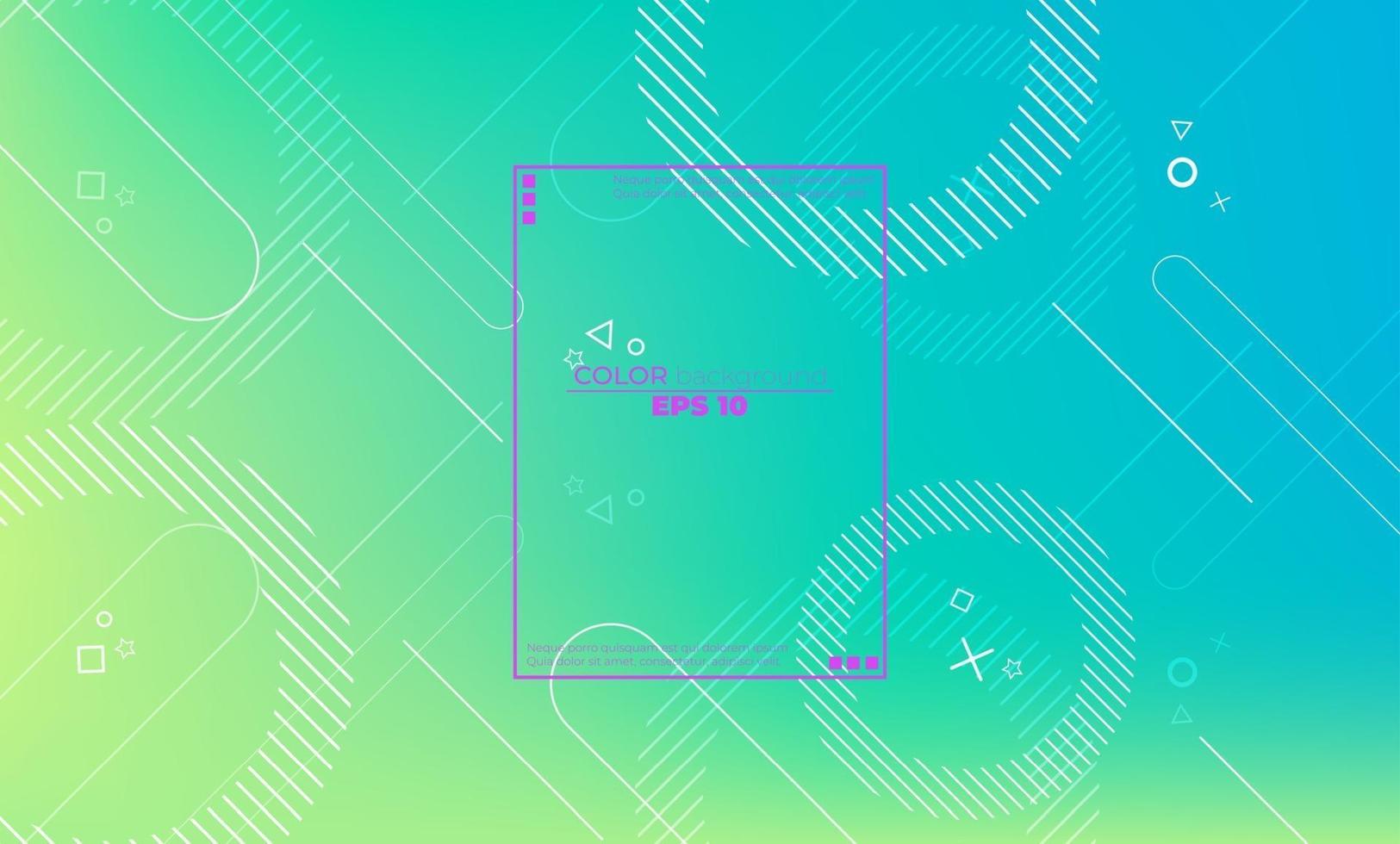 Minimalist modern abstract background with geometric shapes and lines vector