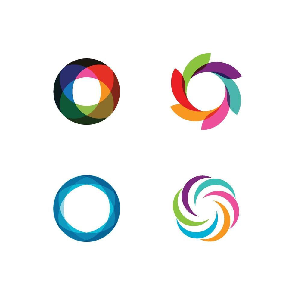 circle logo vector