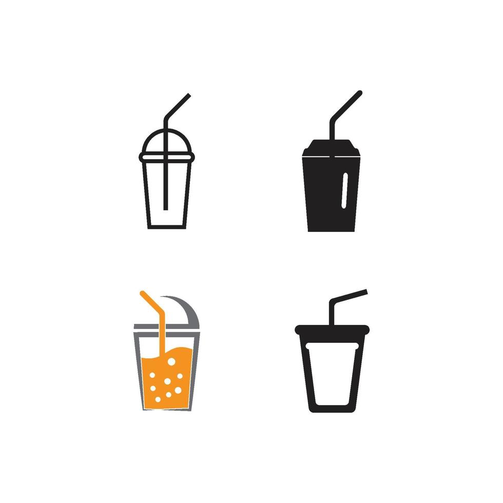 coffee glass cup vector