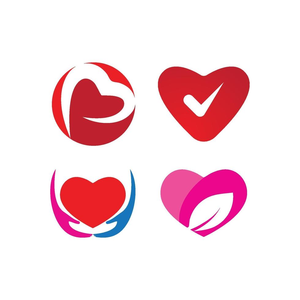 Heart Logo Template vector