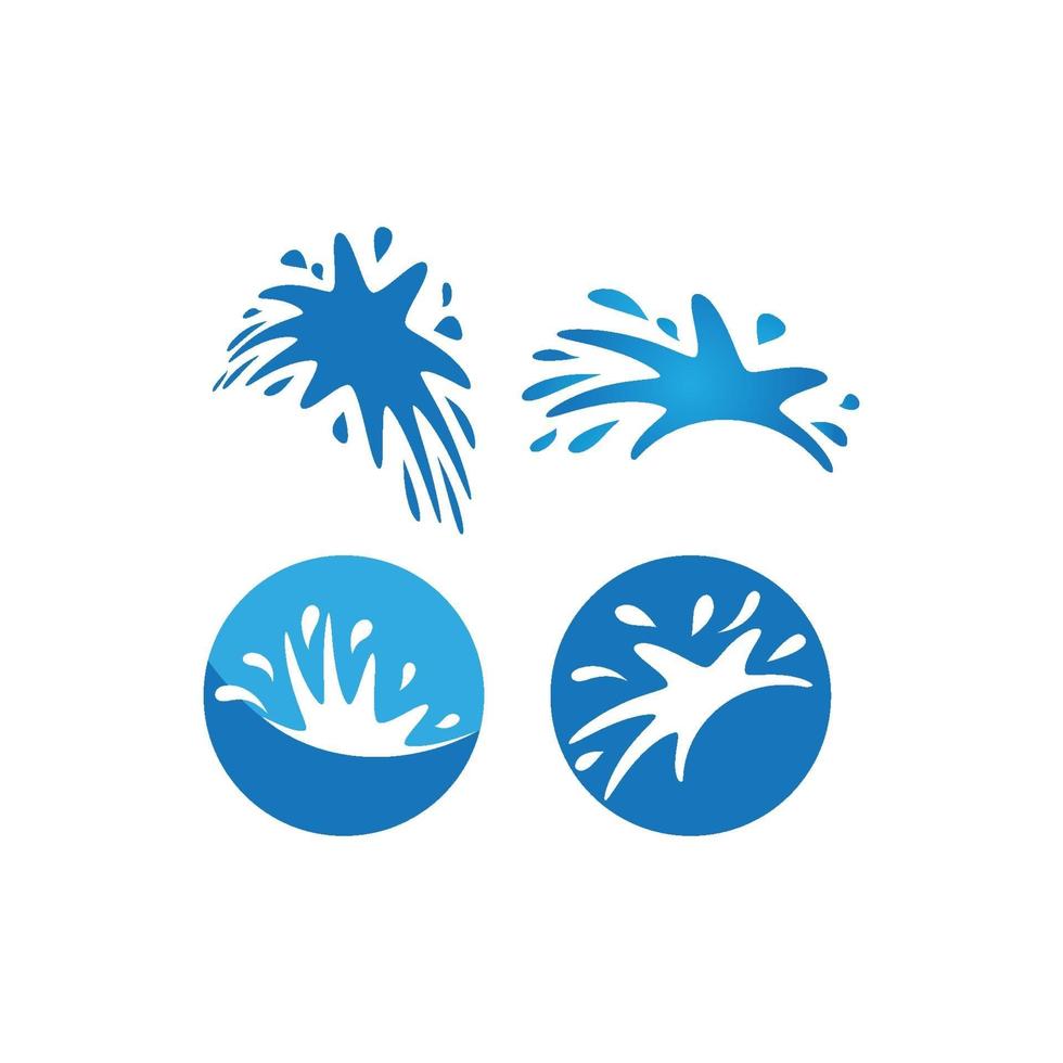 Water Splash logo vector