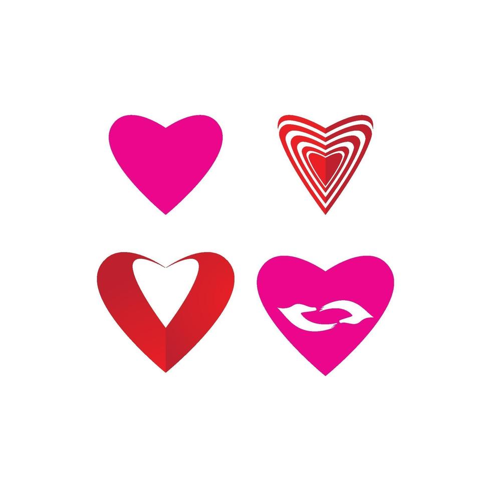 Heart Logo Template vector