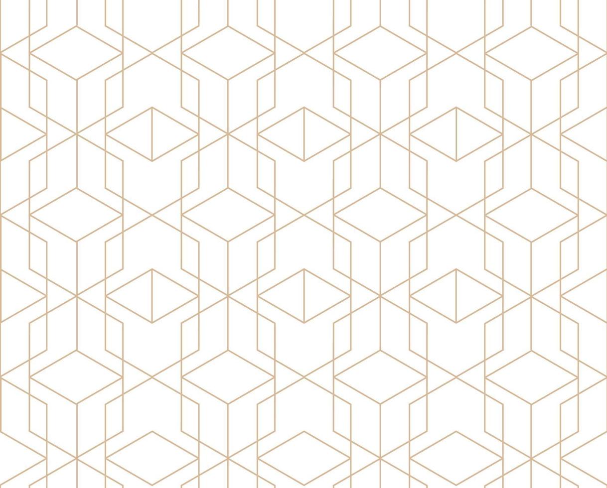 Abstract geometric tile pattern. Seamless backdrop with line ornament in geometric style of 1930s vector