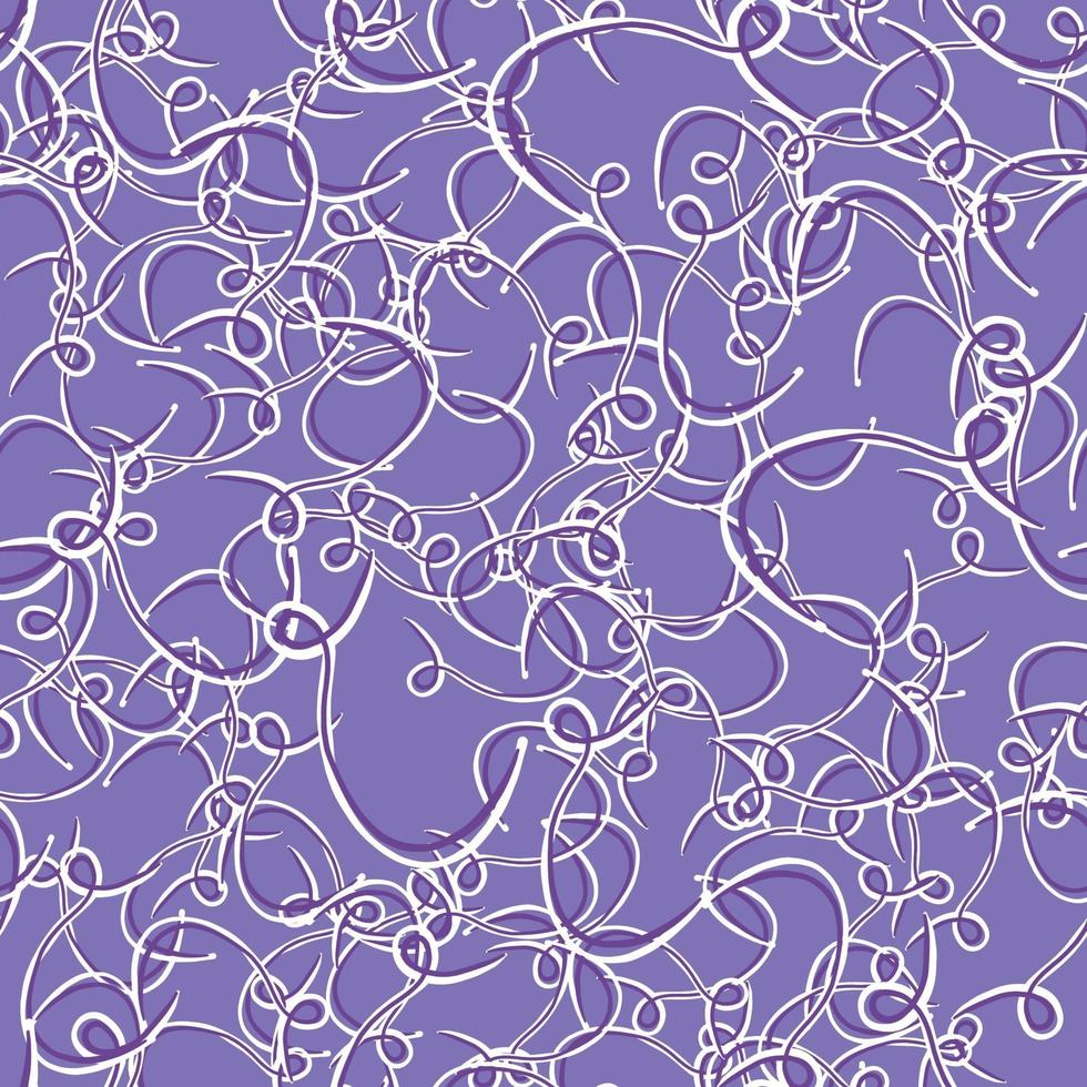 Vector seamless texture background pattern. Hand drawn, purple, white colors.