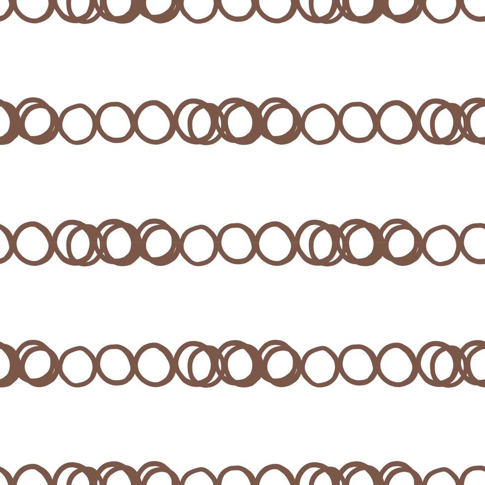 Vector seamless texture background pattern. Hand drawn, brown, white colors.