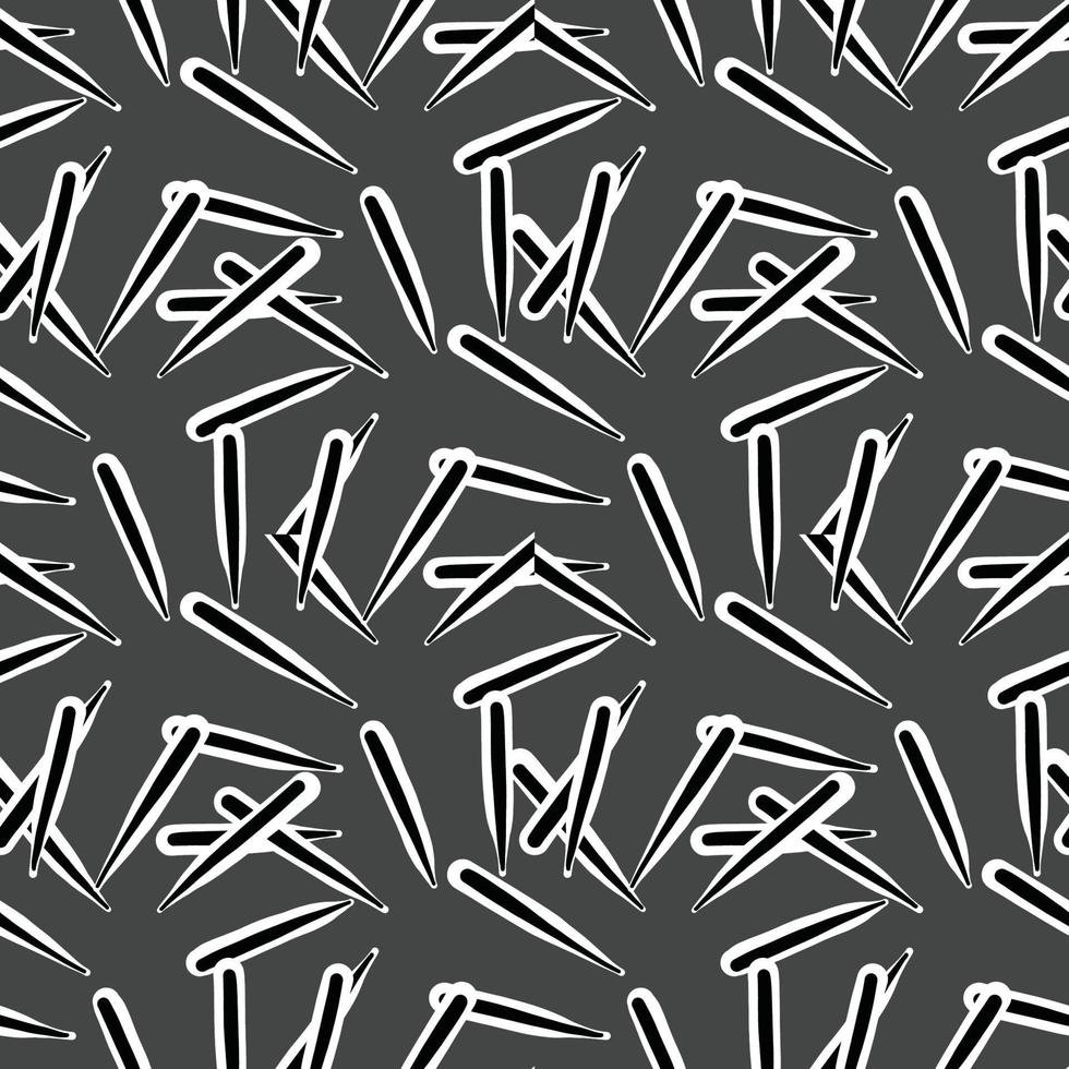 patrón de fondo de textura transparente de vector. dibujado a mano, gris, negro, colores blancos. vector