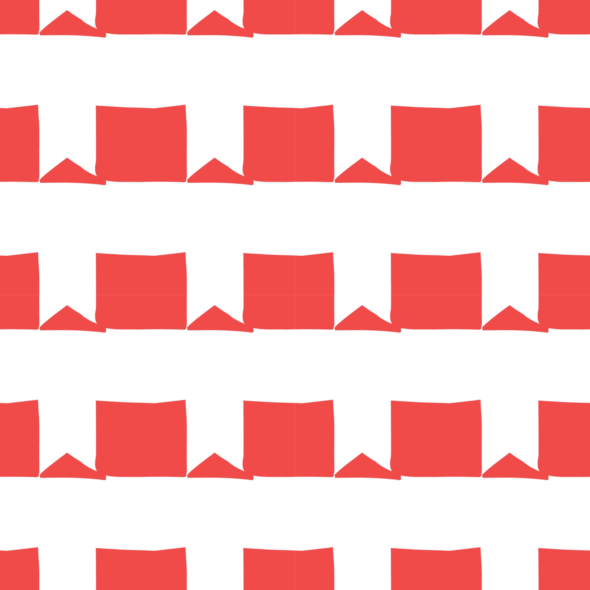 Vector seamless texture background pattern. Hand drawn, red, white