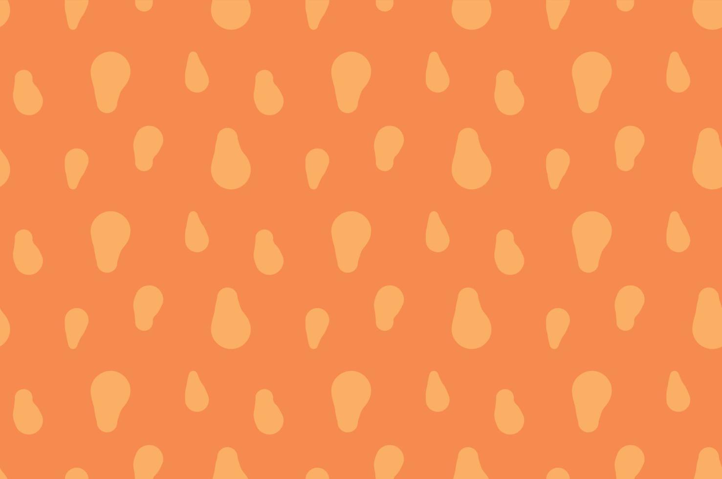 Vector texture background, seamless pattern. Hand drawn, orange colors.