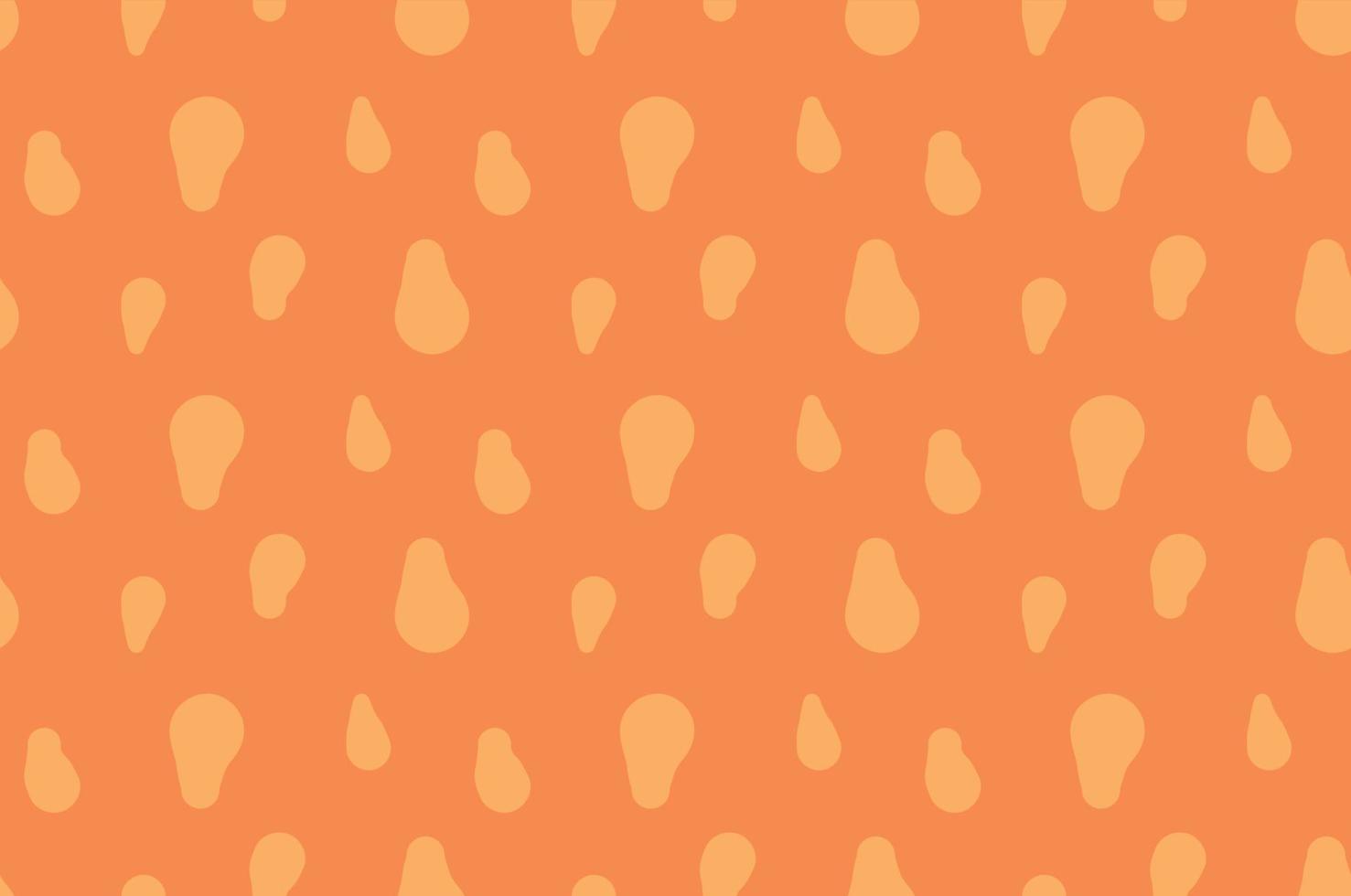 Vector texture background, seamless pattern. Hand drawn, orange colors.