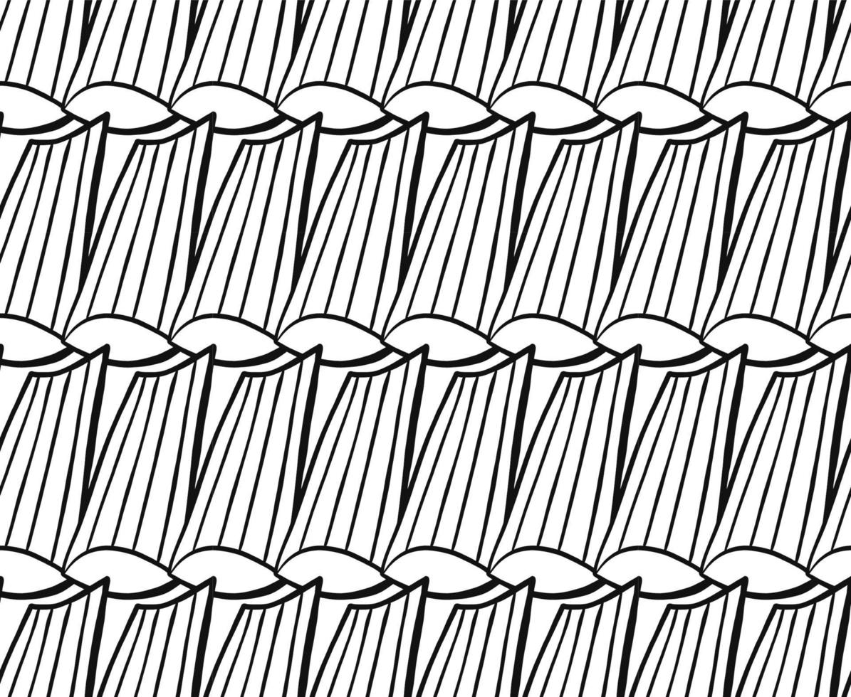 Vector texture background, seamless pattern. Hand drawn, black, white colors.