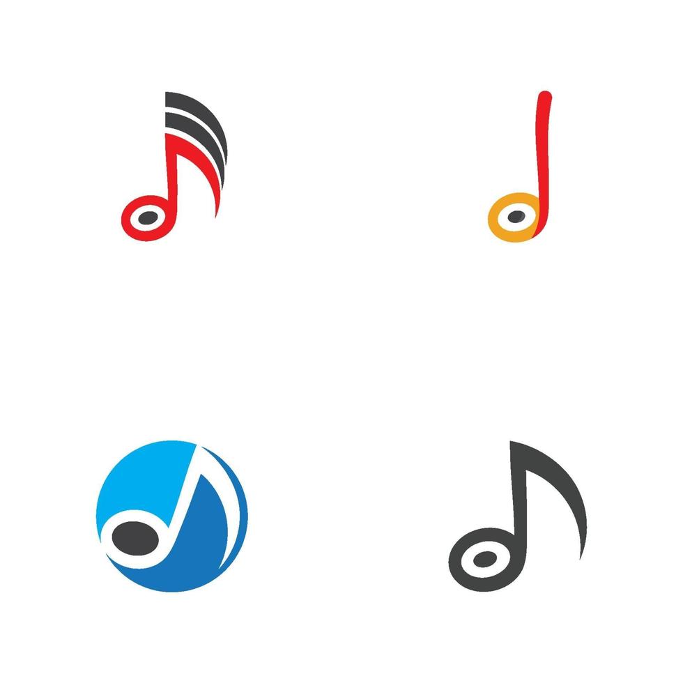 Music note Icon Vector illustration design 2079556 Vector Art at Vecteezy