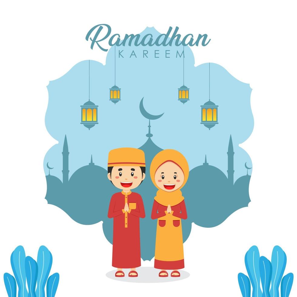Stock Vector Ramadhan Kareem Background