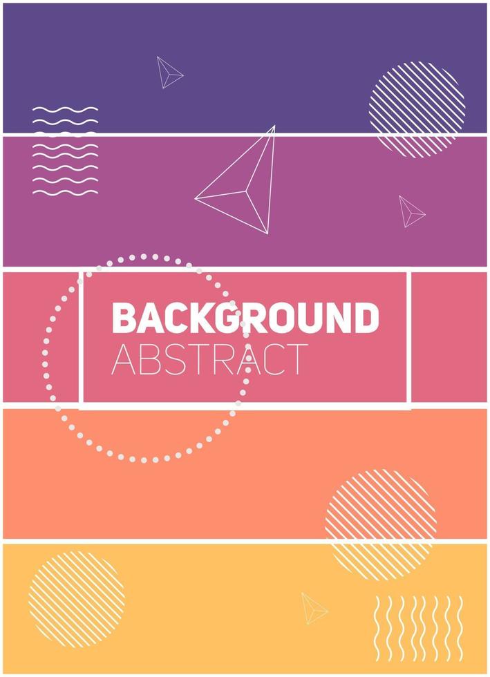 Abstract Modern Banner Background Design Vector Template