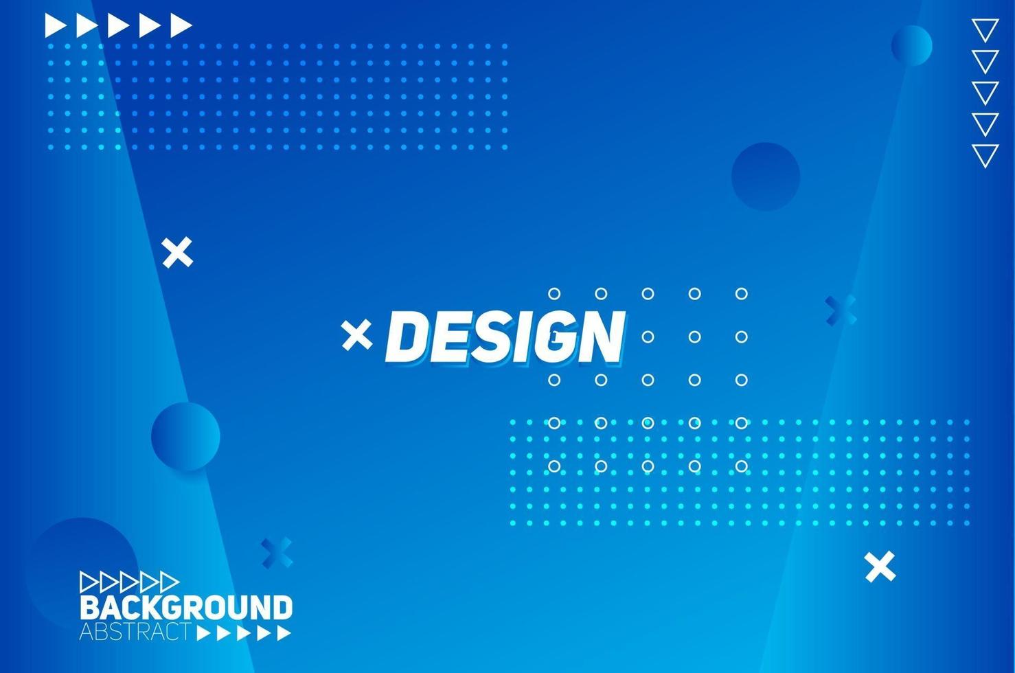 Minimal geometric background. Dynamic shapes composition. vector