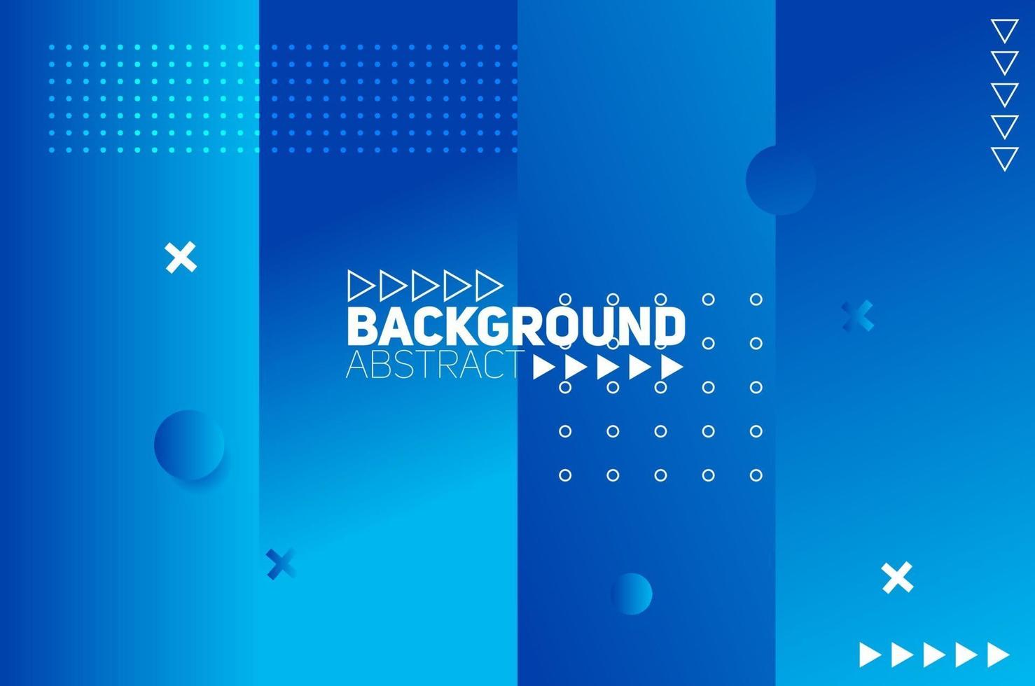 Minimal geometric background. Dynamic shapes composition. vector