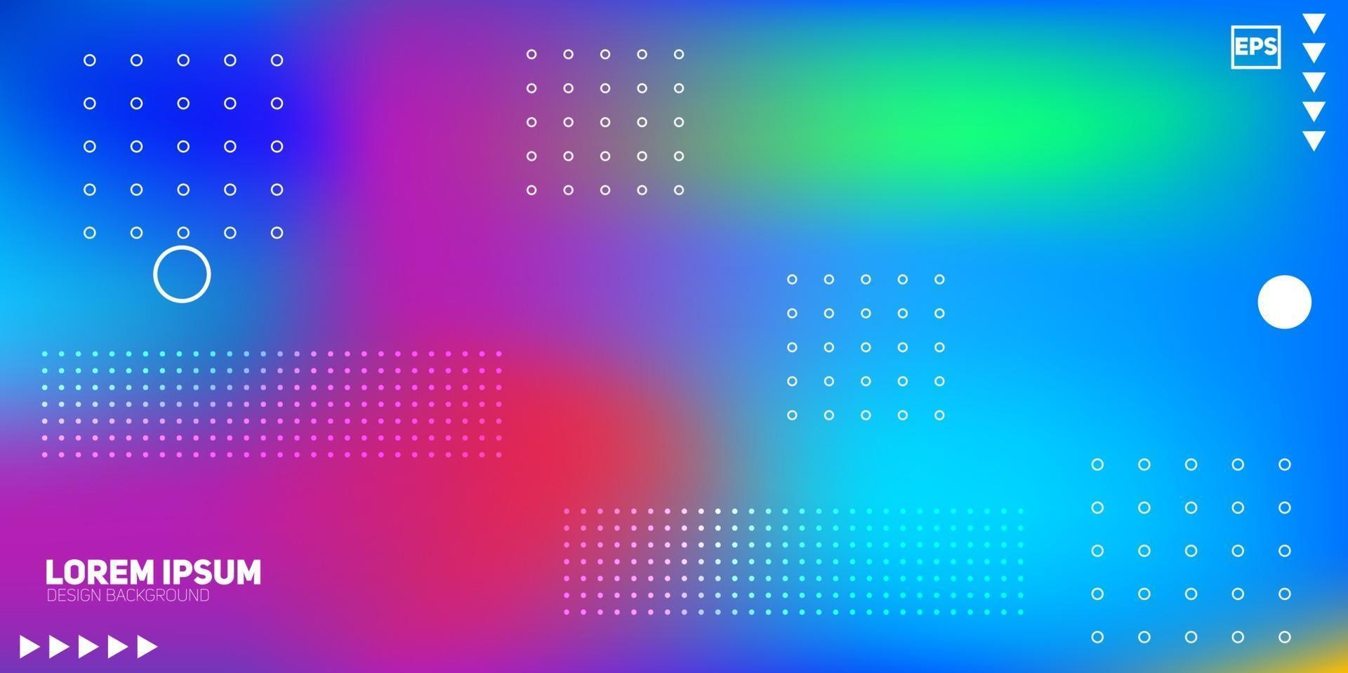 Beautiful abstract colored gradients in movement. It's light and colorful blurred background. vector