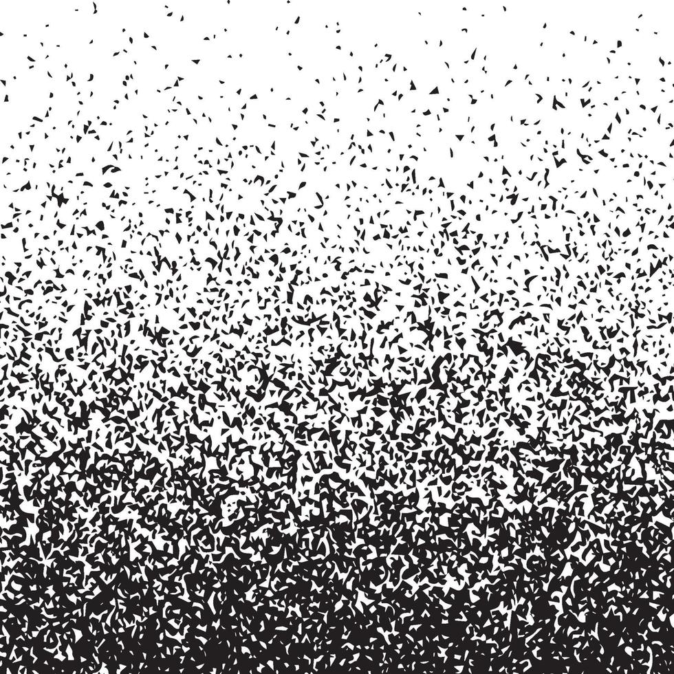 Grunge black lines and dots on a white background - Vector illustration