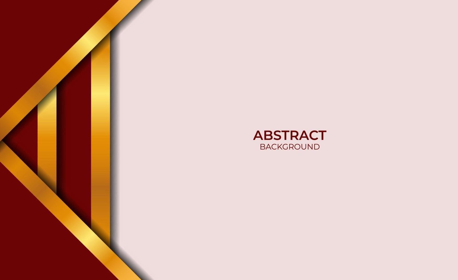 fondo abstracto estilo rojo y dorado vector