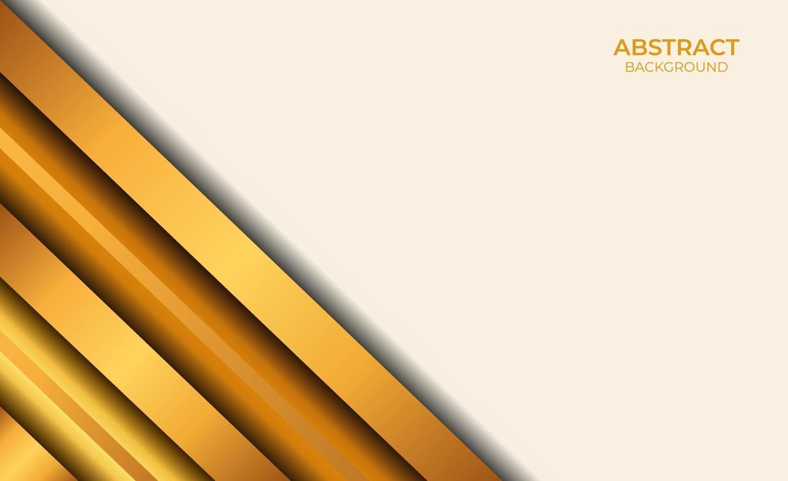 Background Abstract Style Brown And Gold vector