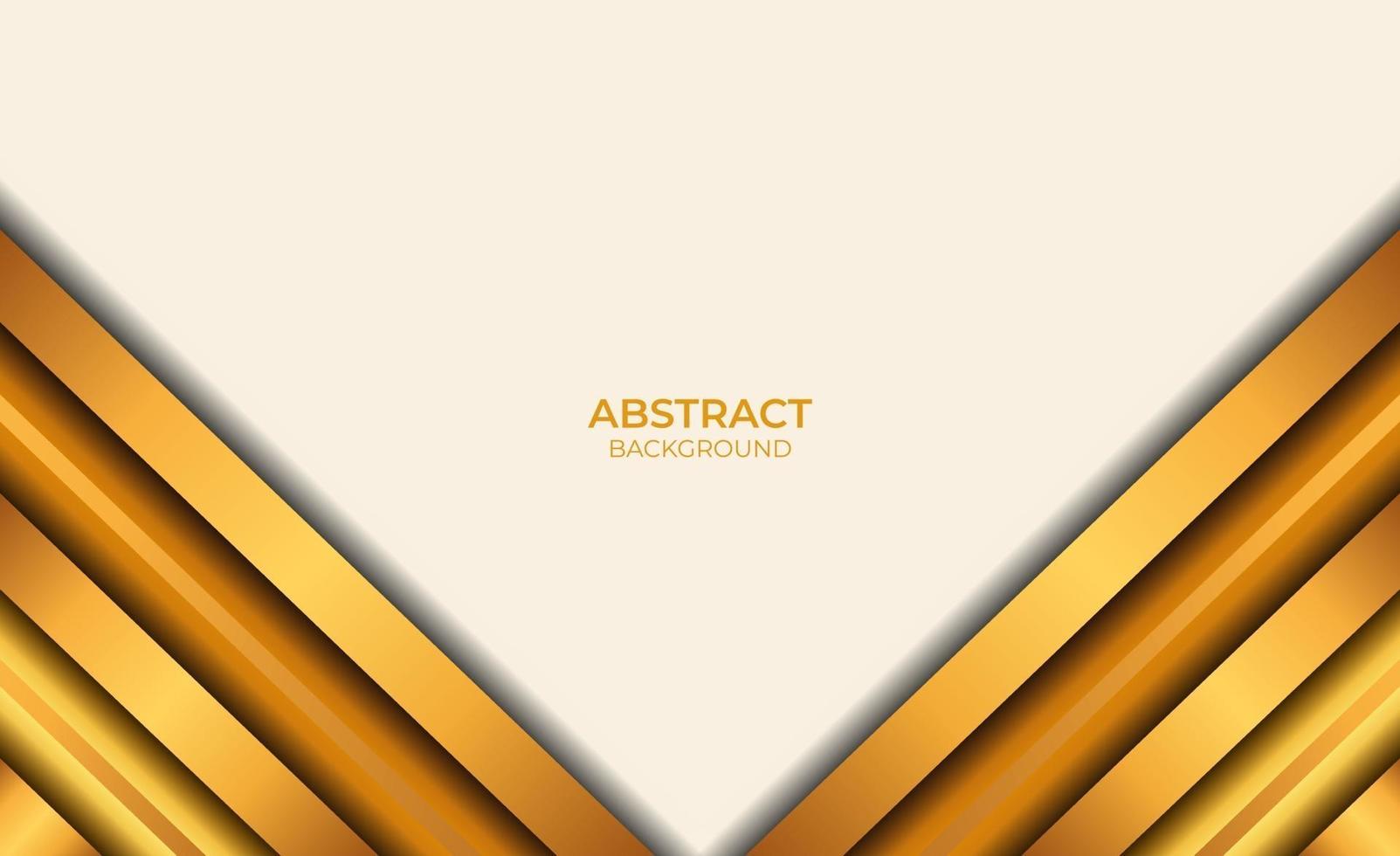 estilo abstracto marrón y dorado vector