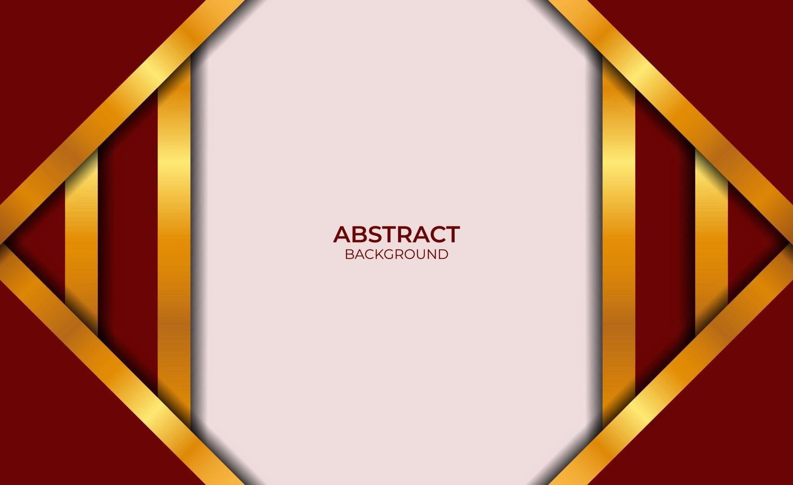 Background Abstract Red And Gold Design vector