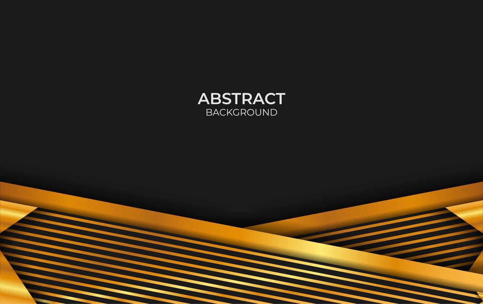 Luxury Design Black And Gold Background Style vector