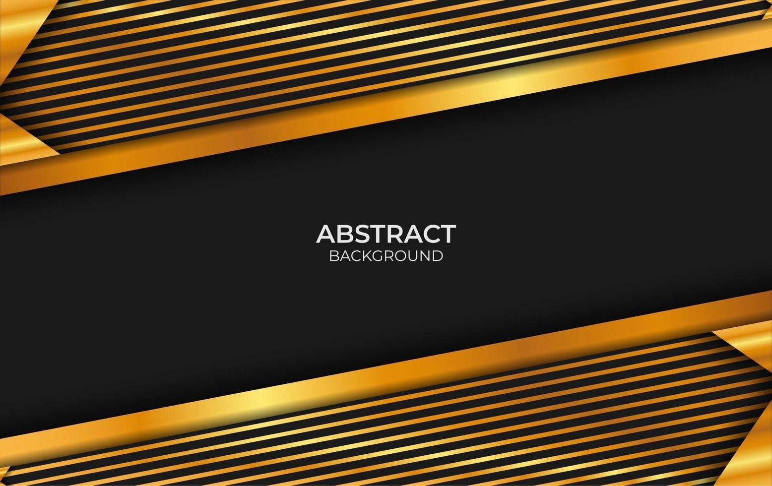 Luxury Design Black And Gold Style Background vector