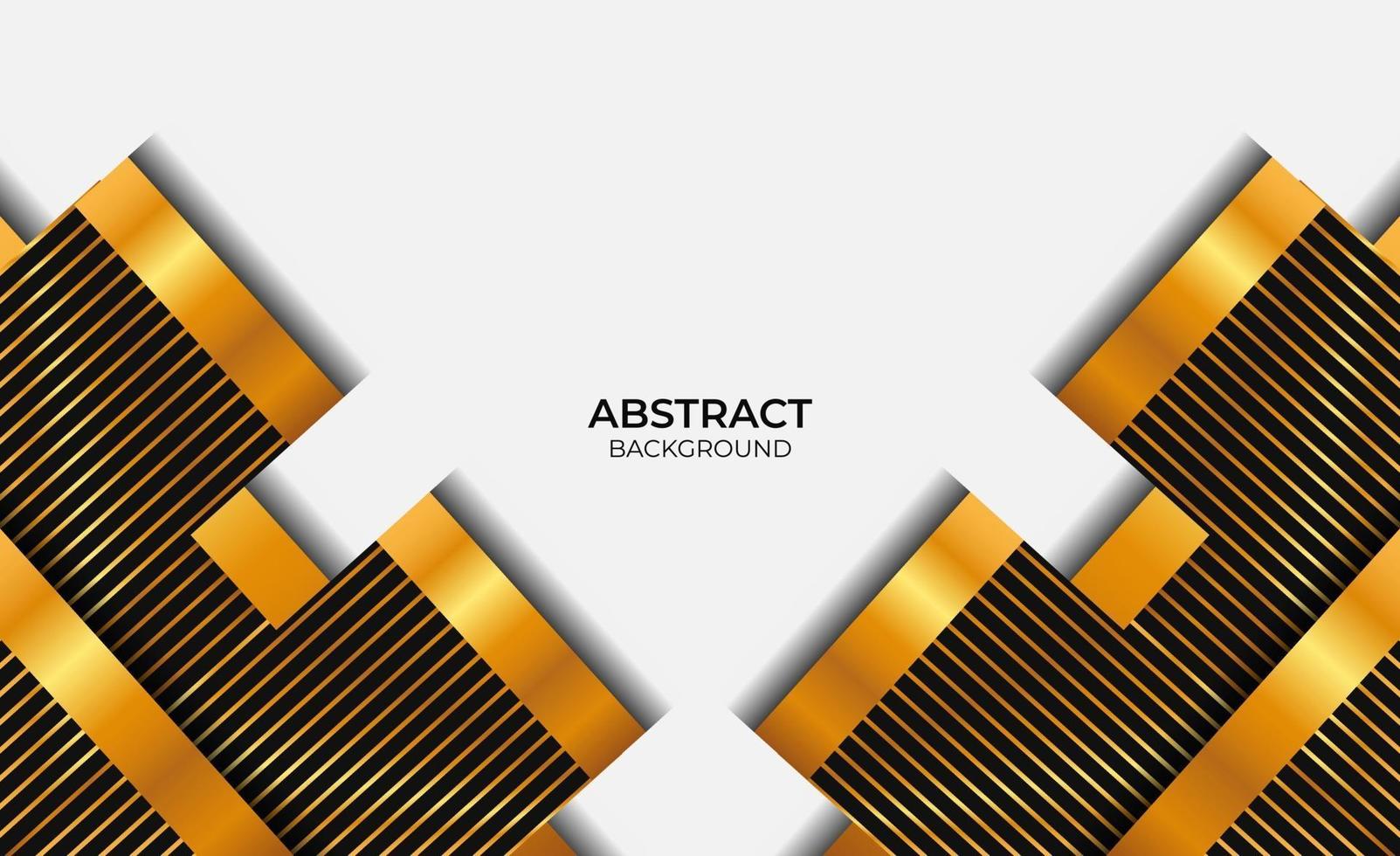 Background Style Black And Gold Design vector