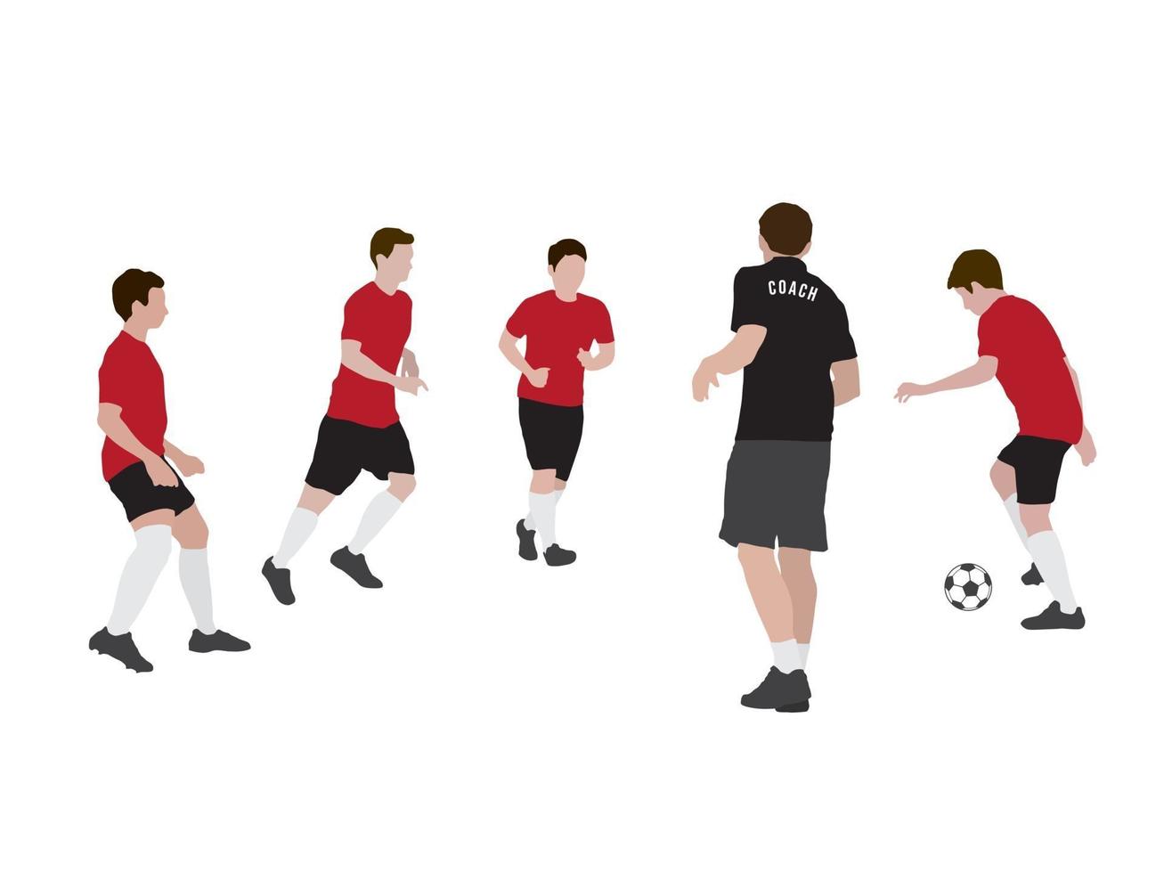 Coaching on illustration graphic vector
