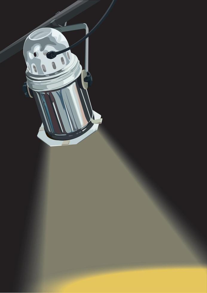 Concert Lighting on illustration graphic vector