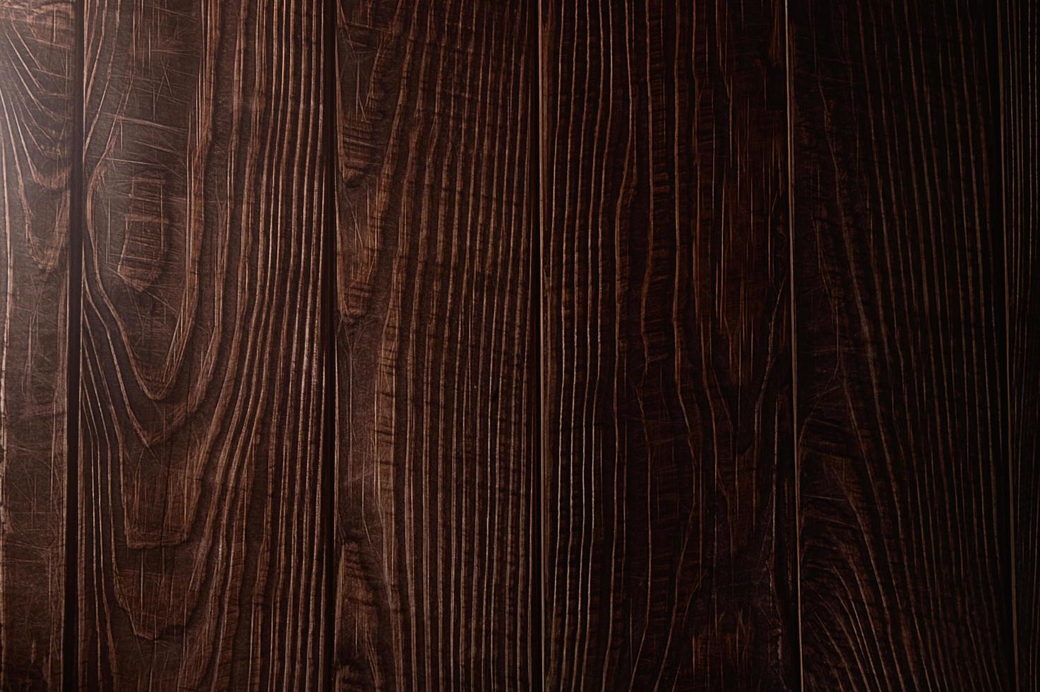 Dark brown wood floor pattern photo