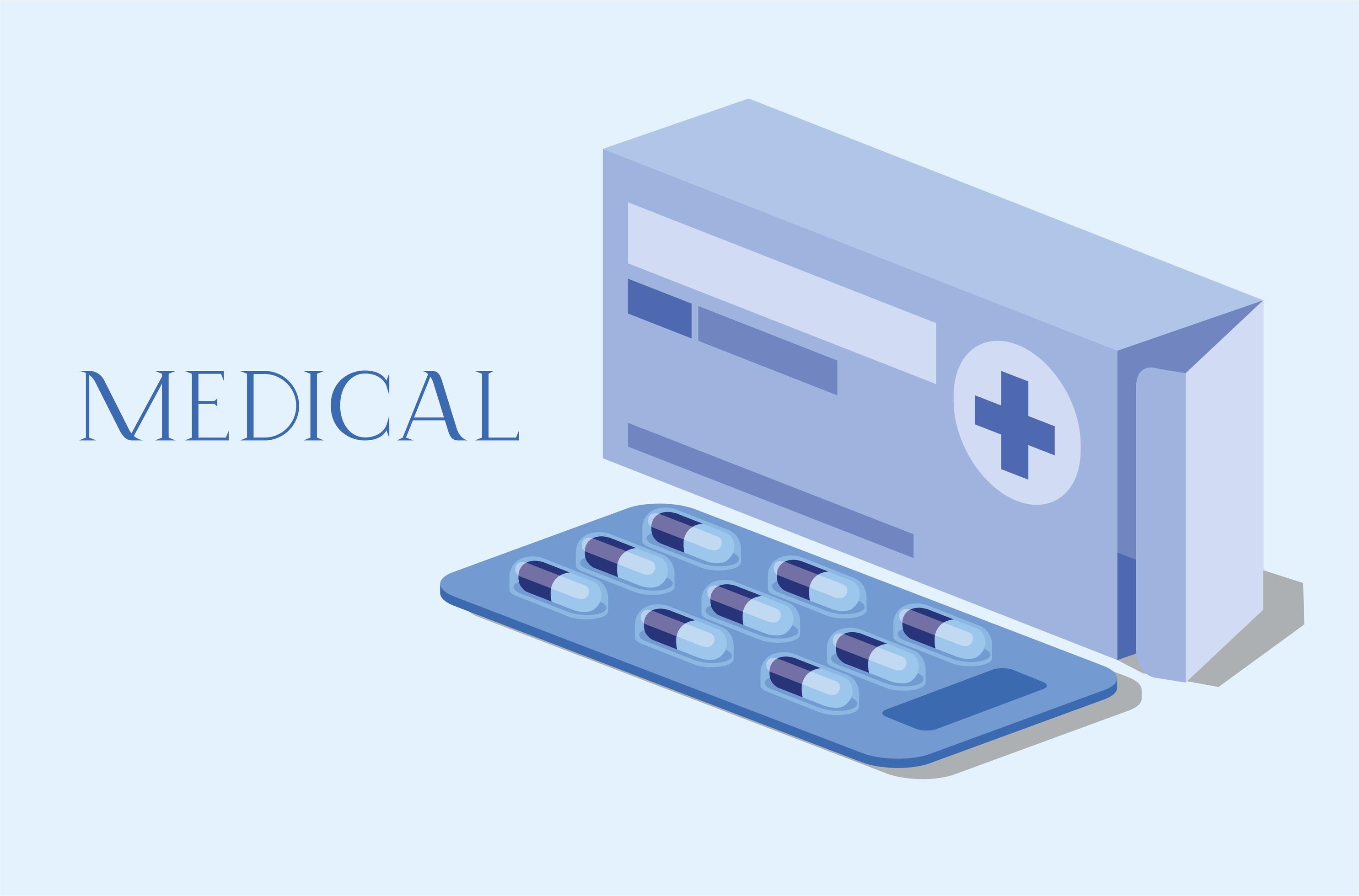 medicine box design 2081630 Vector Art at Vecteezy