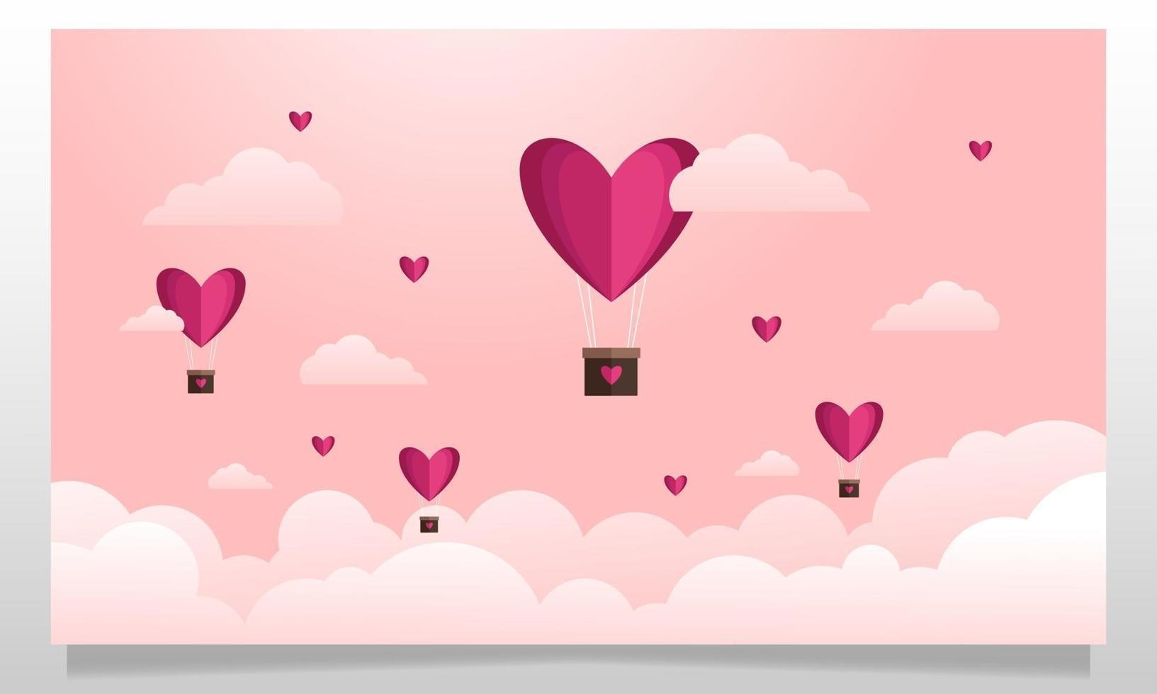 Love is in the air illustration design vector