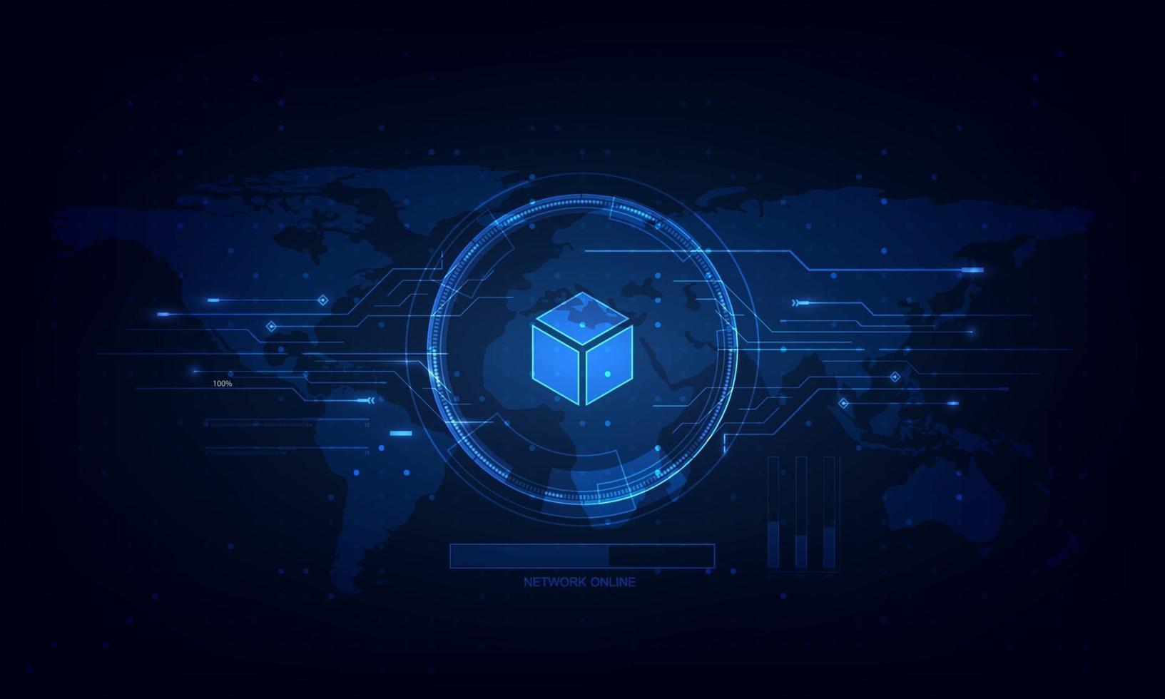 Vector Abstract Technology Futuristic High Tech Circuit Board Illustration High Computer Technology With Dark Blue Color Background Hi Tech Digital Technology Concept Eps10 Download Free Vectors Clipart Graphics Vector Art Today, computer graphics is a core technology in digital photography, film, video games.