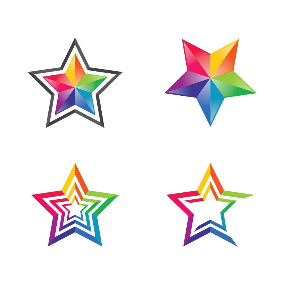 Star logo images vector