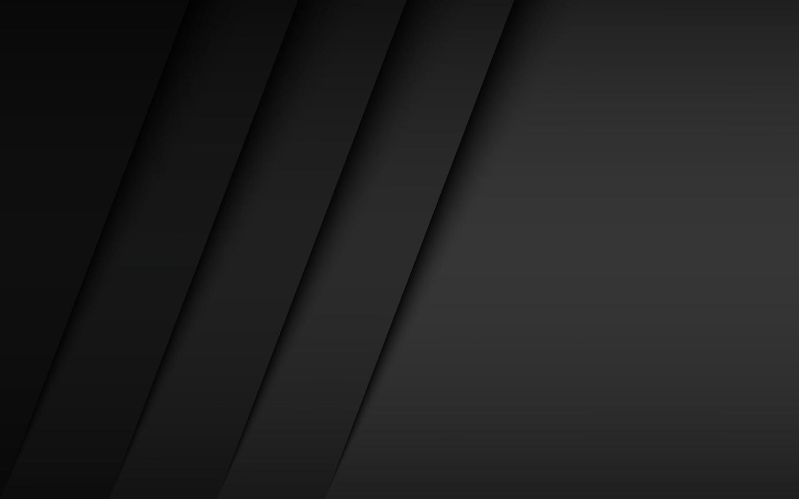 Black and grey modern material design. Overlapped layers background. Corporate template for your business. Vector abstract widescreen background