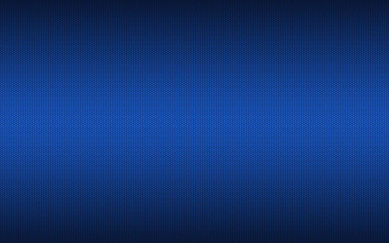 Modern high resolution blue geometric background with polygonal grid. Abstract black metallic hexagonal pattern. Simple vector illustration