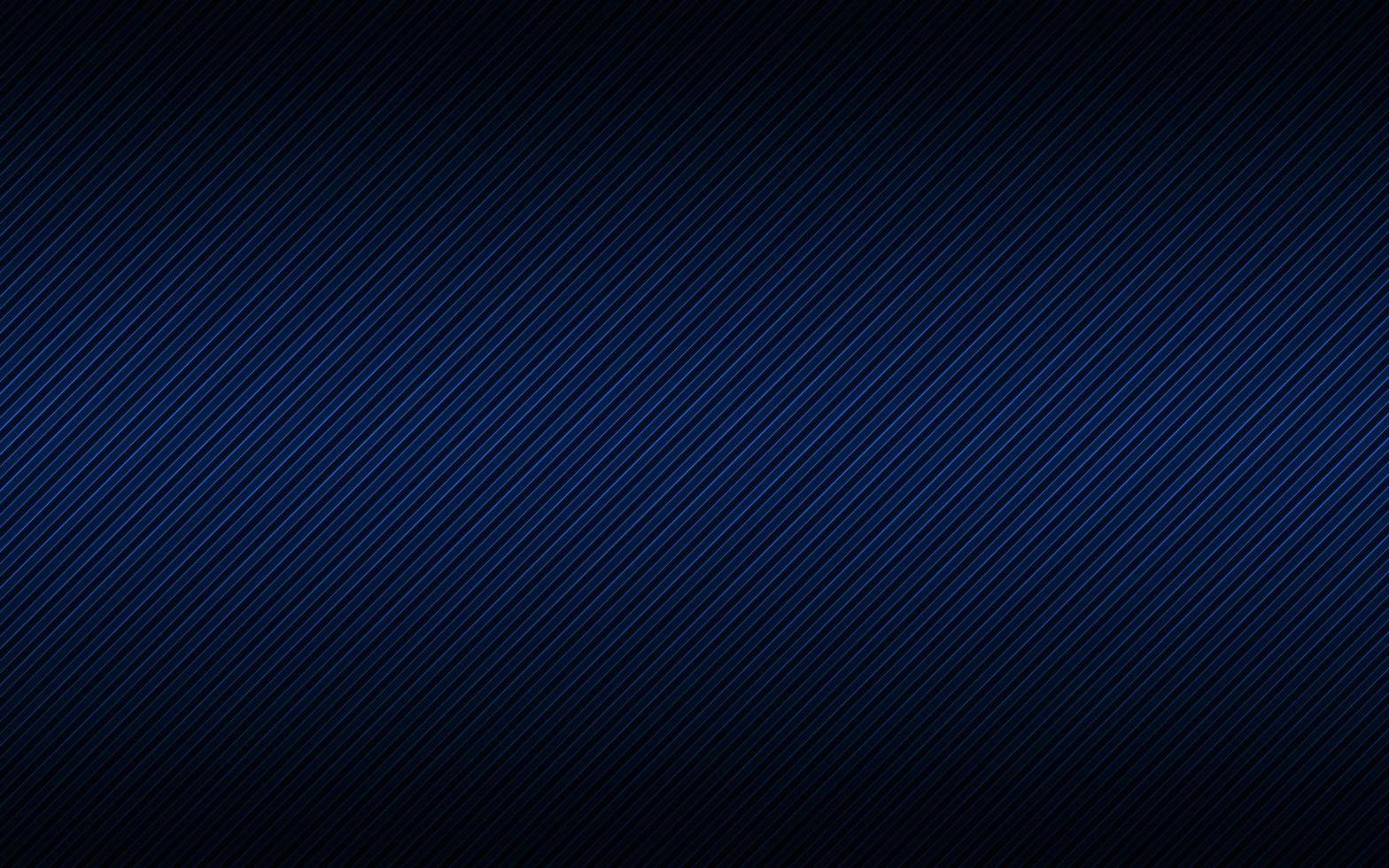 abstact fondo negro y azul brillante con líneas diagonales. ilustración vectorial simple vector