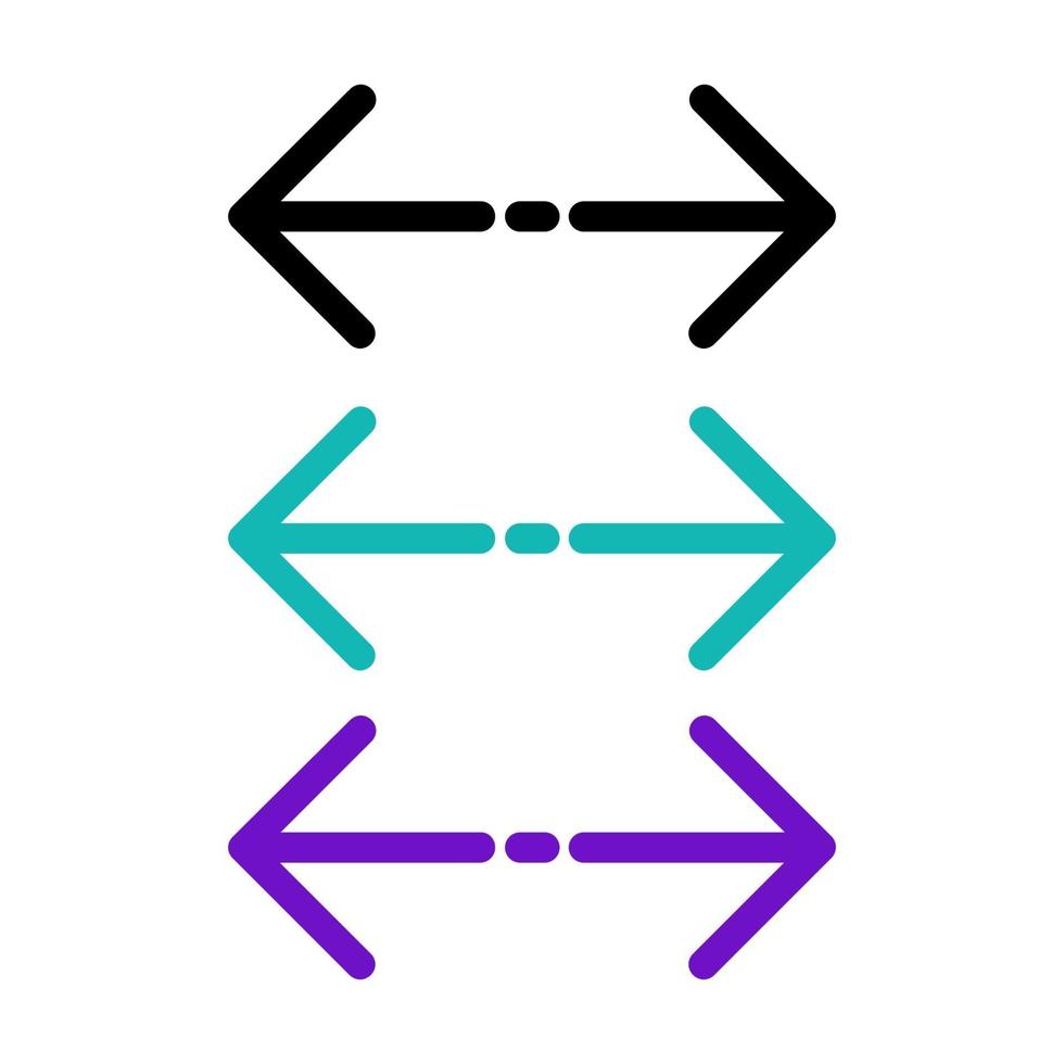 Arrow On White Background vector