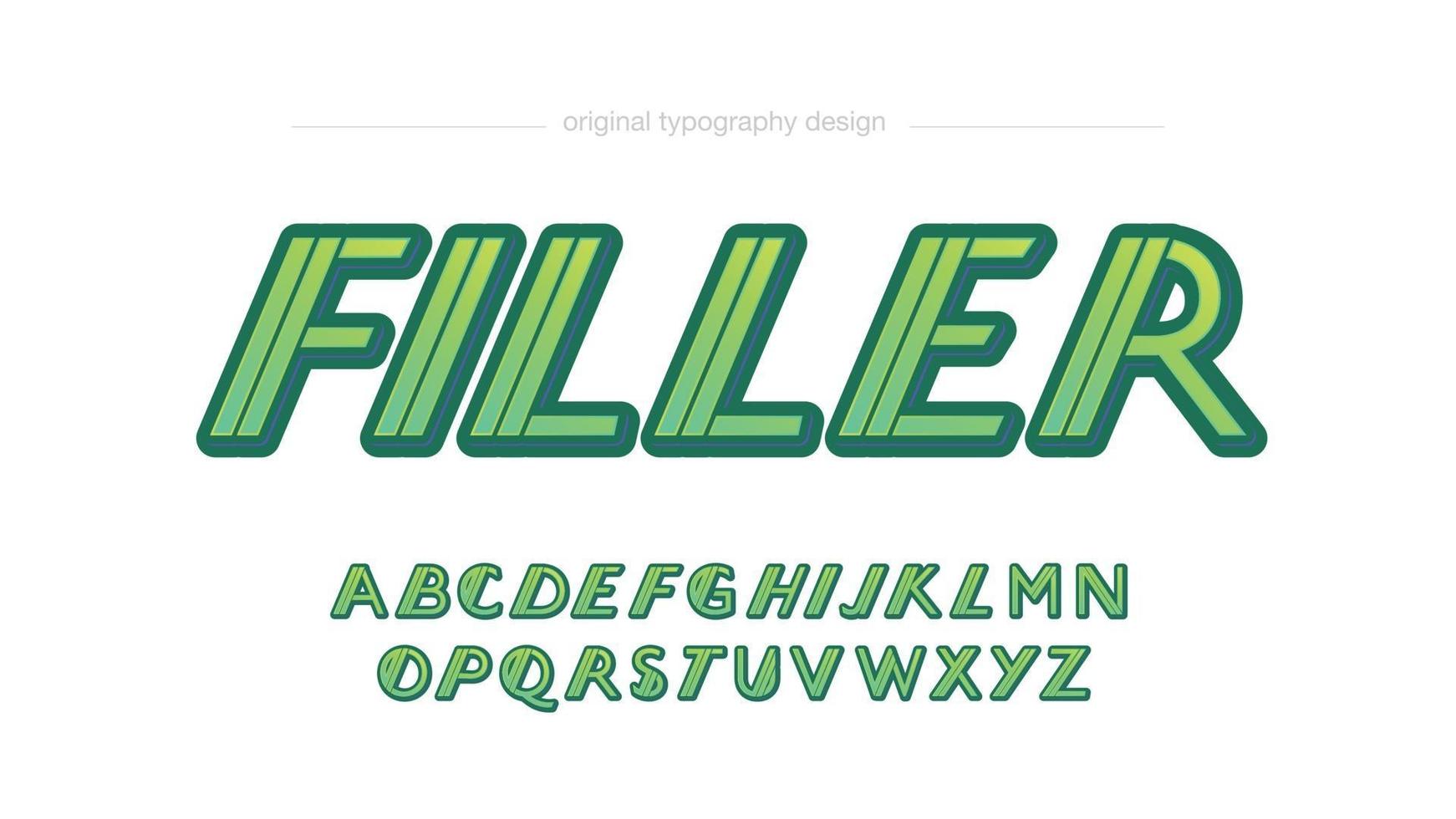 Italic Sports Futuristic Typography for Logos and Headlines vector