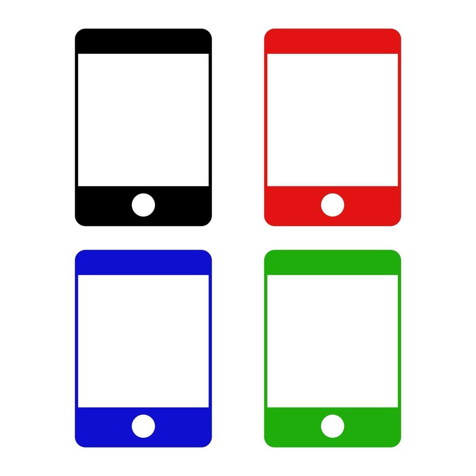 Smartphone On White Background vector