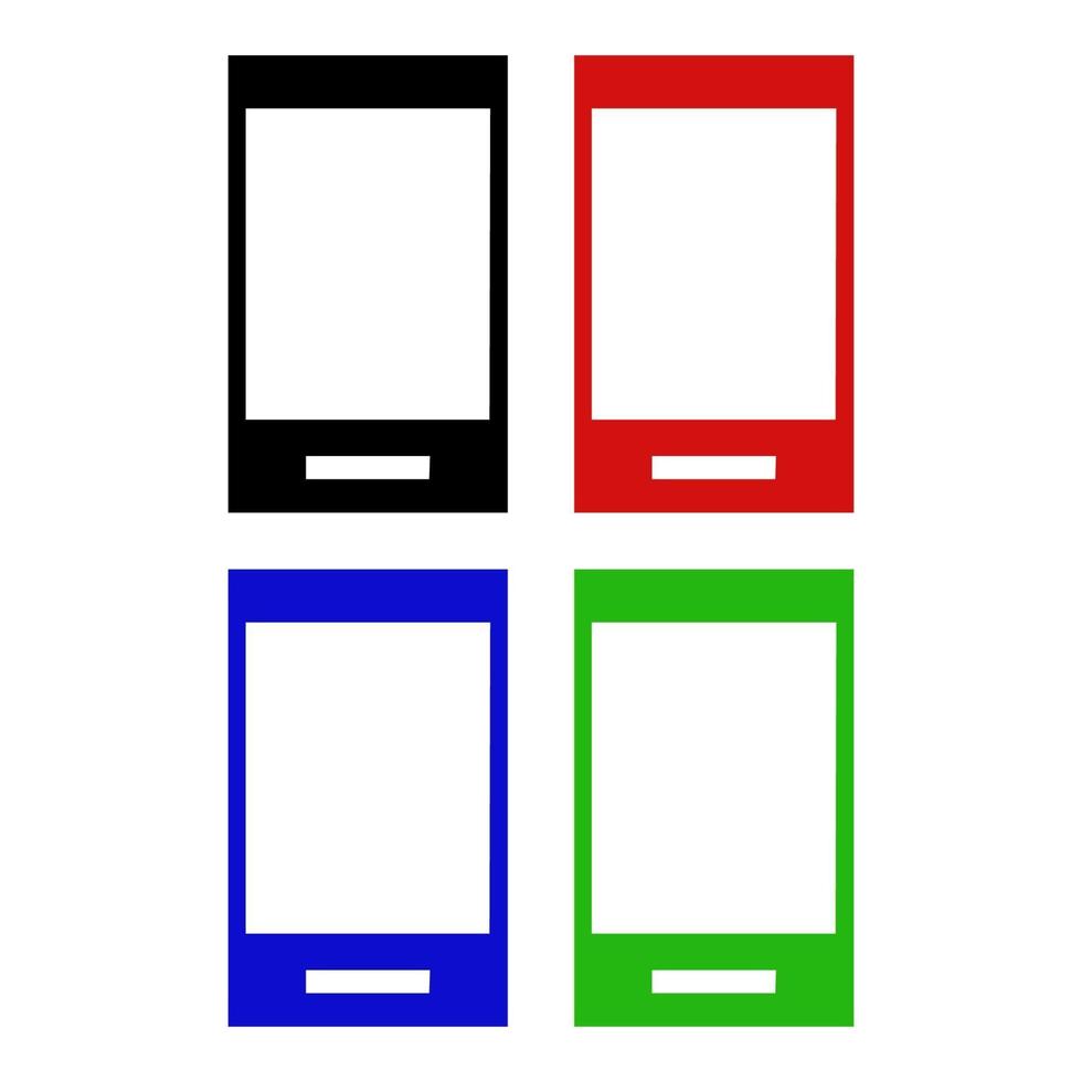 Smartphone On White Background vector