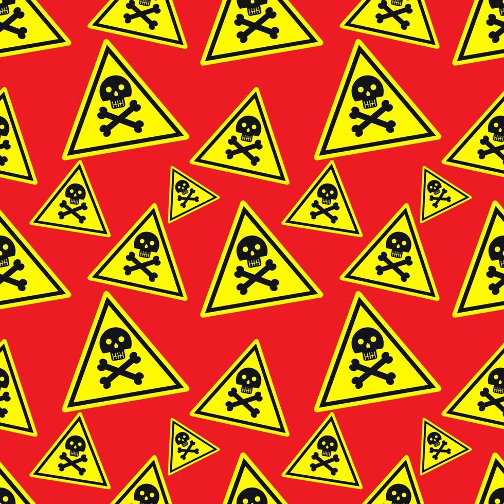 peligro, señal, seamless, patrón, ilustración, plano de fondo 2083826