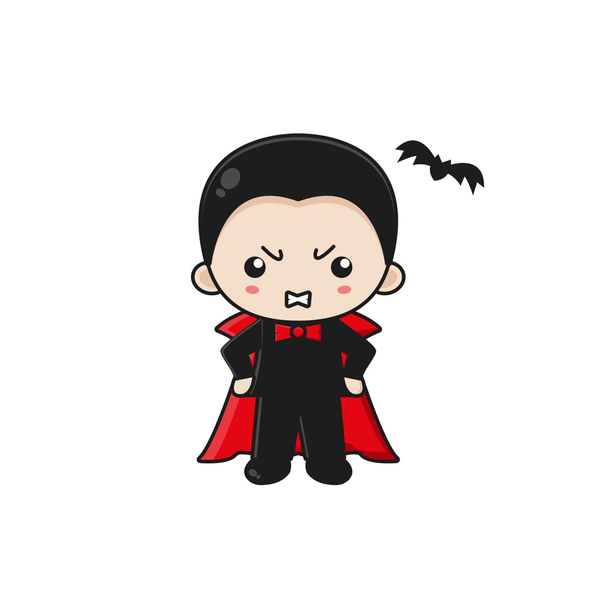 Cute vampire mascot character illustration 2084332 Vector Art at Vecteezy